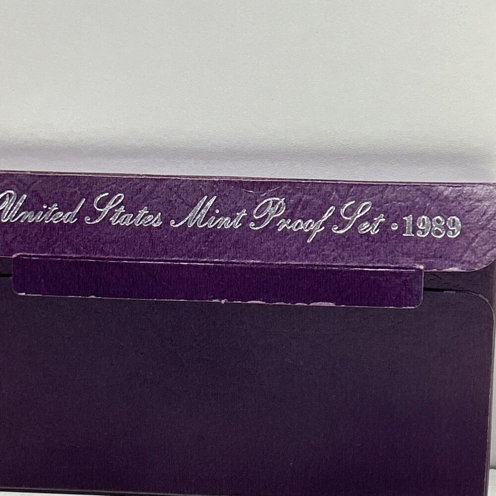 1989 S United States Mint proof Set. With OGP+COA. 5-Coins. - Picture 4 of 8